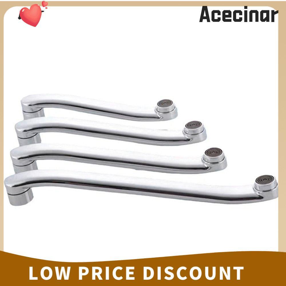 ACECINAR Faucet Extender Connector, S-type Stainless Steel Basin Faucet Tube, Durable Quick Open Sin