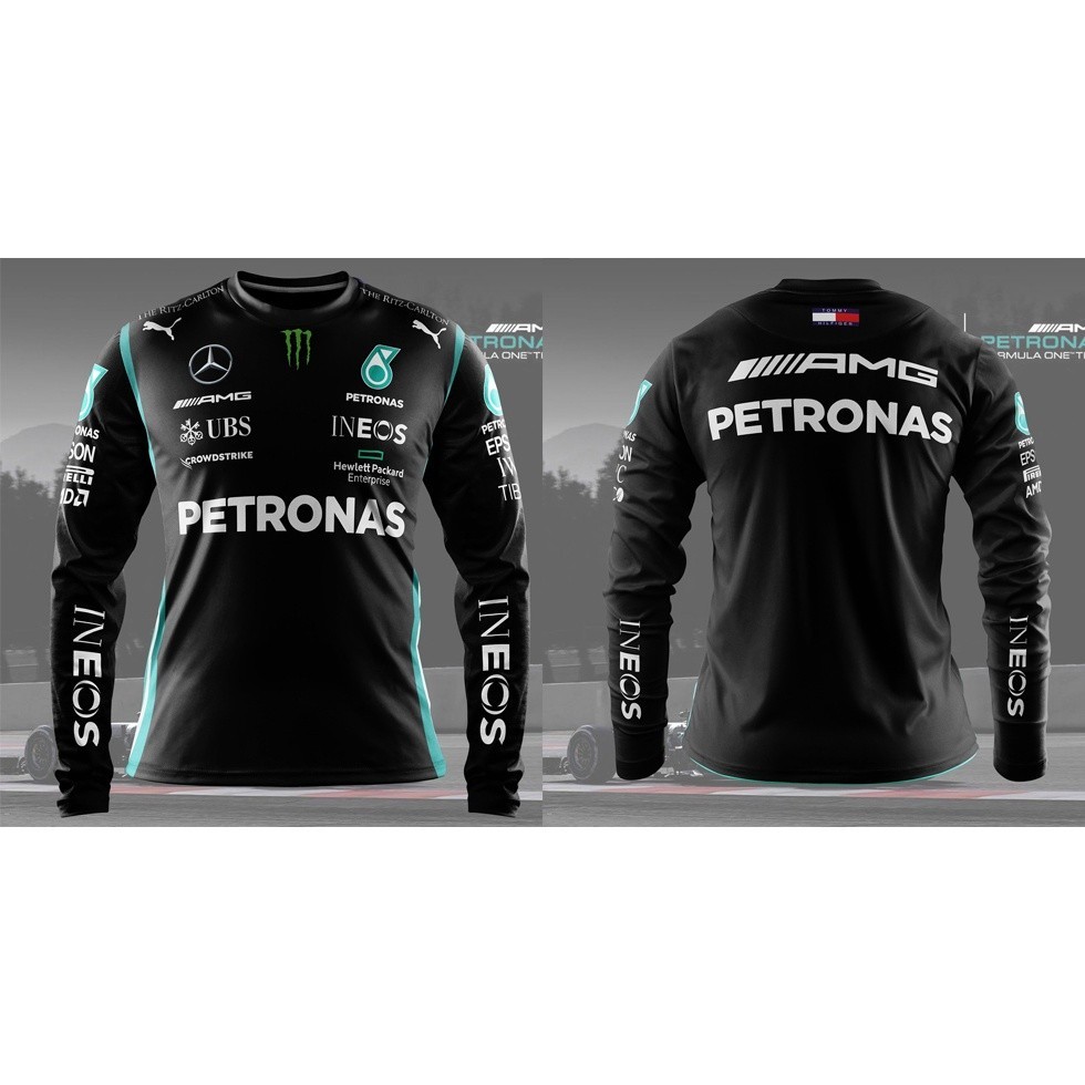 2024 AMG Petronas F1 Team สีดํา