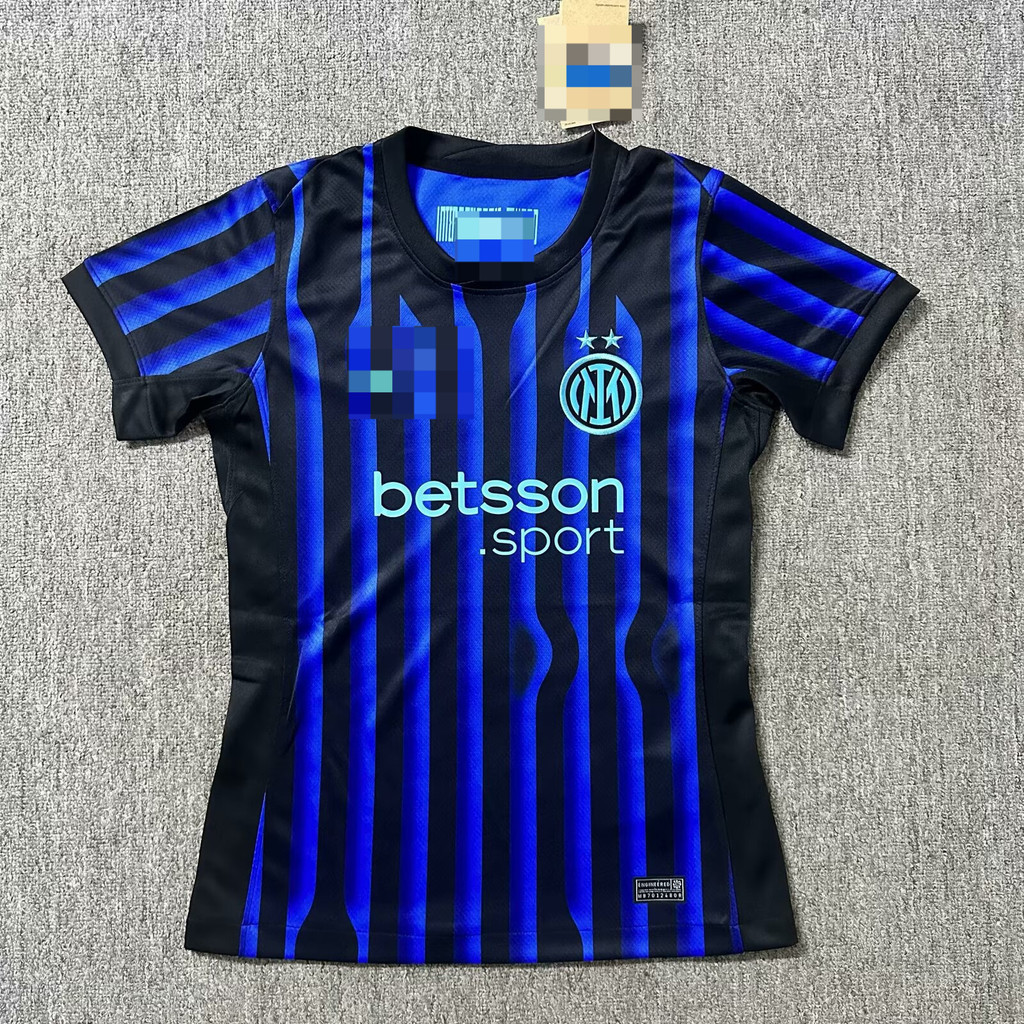เสื้อยืดแขนสั้นผู้หญิง Inter Milan ฤดูกาล 2025/2026 คุณภาพ AAA+