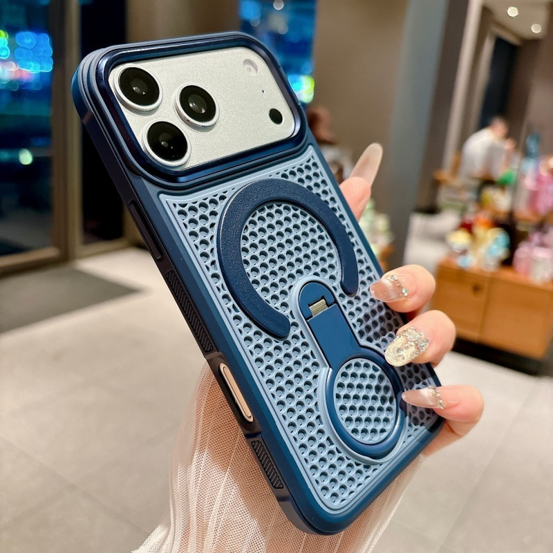 เปลือก สร้างสรรค์ฟุตบอลตาข่ายกระจายความร้อนวงเล็บหมุนได้เคสโทรศัพท์แม่เหล็กเหมาะสําหรับ ไอโฟน 11 12 13 14 15 16 17 มือโปร สูงสุด รวมทุกอย่างฝาครอบซิลิโ