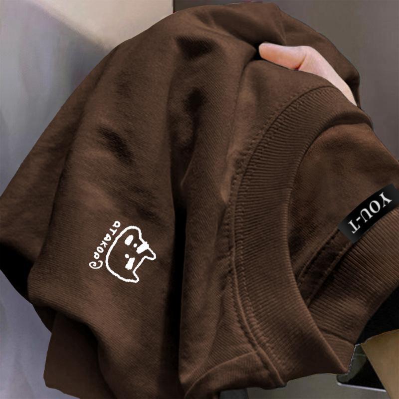 TeeTwoOneเกาหลีมินิมอล เสื้อแฟชั่นผู้หญิง สกรีนลาย "QTAKOP" ผ้าคอตตอน 100%โคตรนุ่ม OVERSIZEแขนสั้น【COD】
