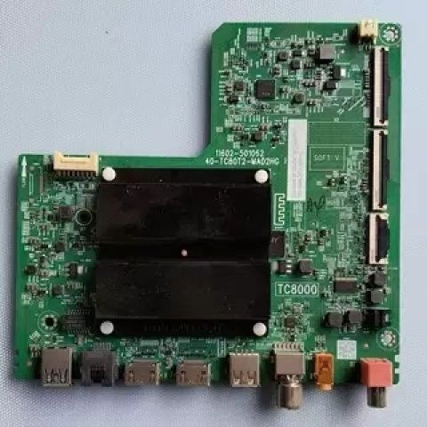 แผงเมนบอร์ดทีวี TCL 55V8H PRO 40-TC80T2-MAD2HG LVU550NDAL KS9W04 ของแท้