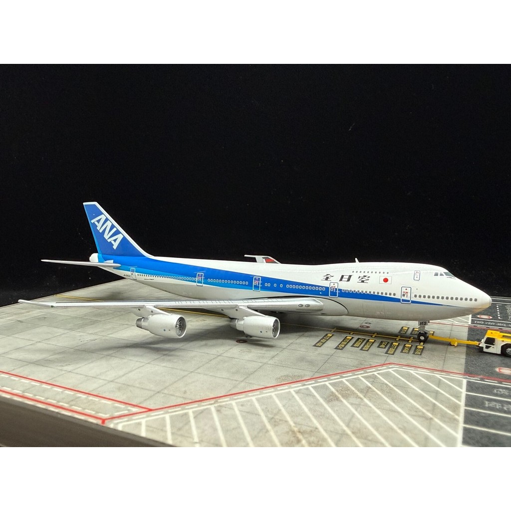 [สต๊อกพร้อม 1] 1: 400 BB4 All-Japan Sky Boeing 747-100SR, No. JA8152 เคลือบสโลแกนคลาสสิค SF ส่งฟรี! 
