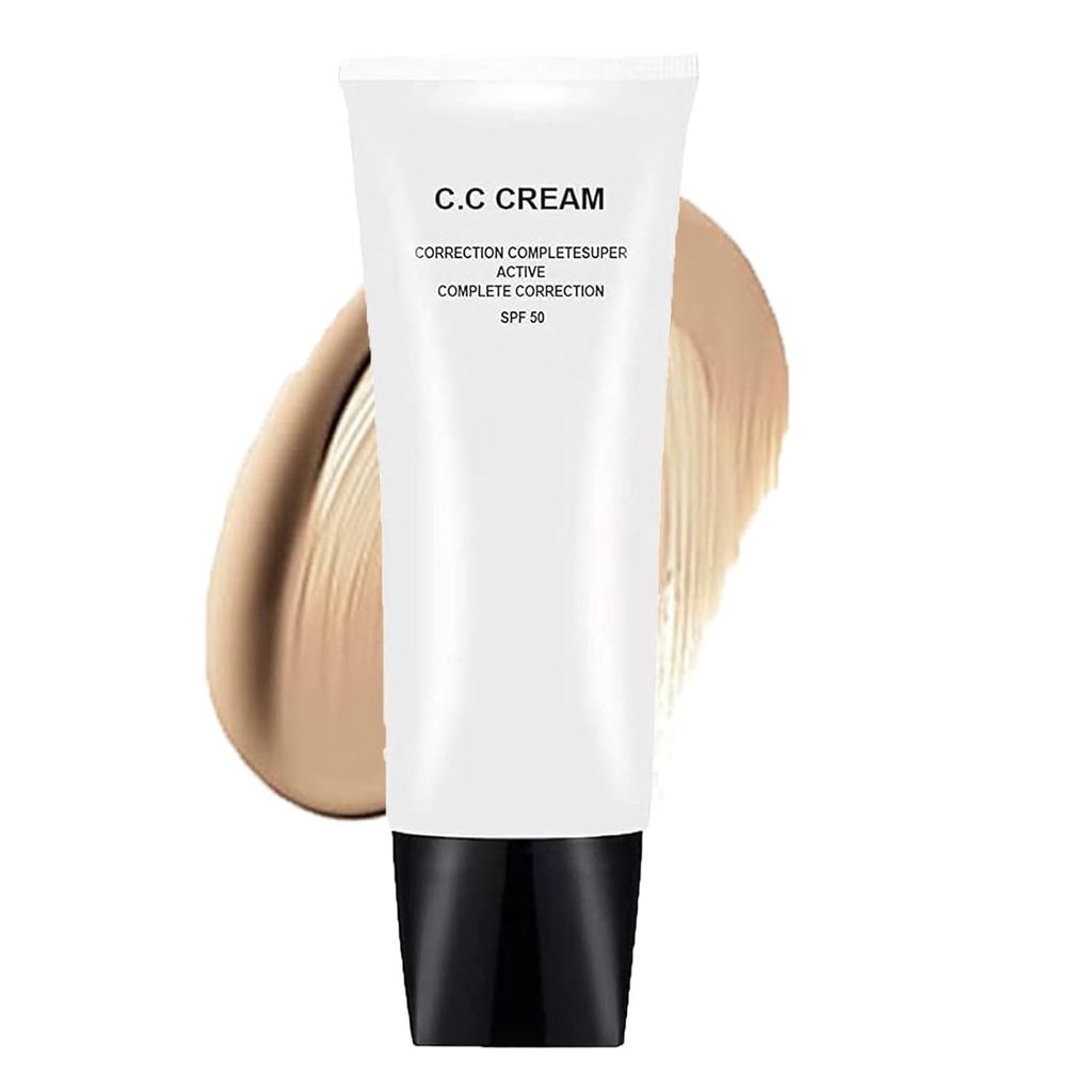Perbella Cc Cream Self Adjusting for Mature Skin Tone Adjusting CC Cream SPF 50, Cc Cream Self Ddjus
