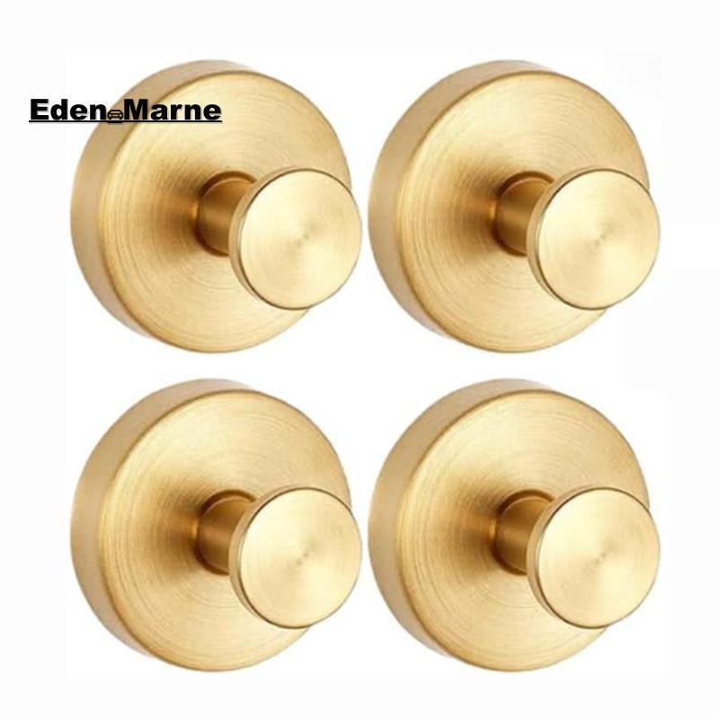 [Eden_Marner]ตะขอถ้วยดูด 4 ชิ้นสําหรับผนังห้องน้ําไม่มีตะขอเจาะที่ถอดออกได้ผ้าเช็ดตัวแบบใช้ซ้ําได้ตะ