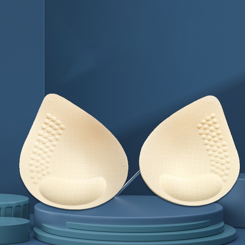 Thai Latex Chest Pad Water Drop Type Chest Pad Sports Bra Pad Yoga Suit Chest Pad