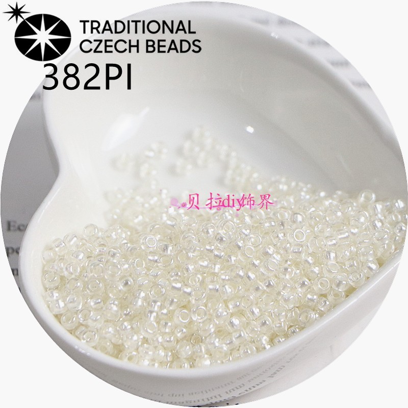 เช็ก BOSS Osa 3 มม.ยูนิคอร์น Pearlescent ย้อม Core แก้วลูกปัด Handmade diy สร้อยข้อมือสร้อยคอเครื่อง