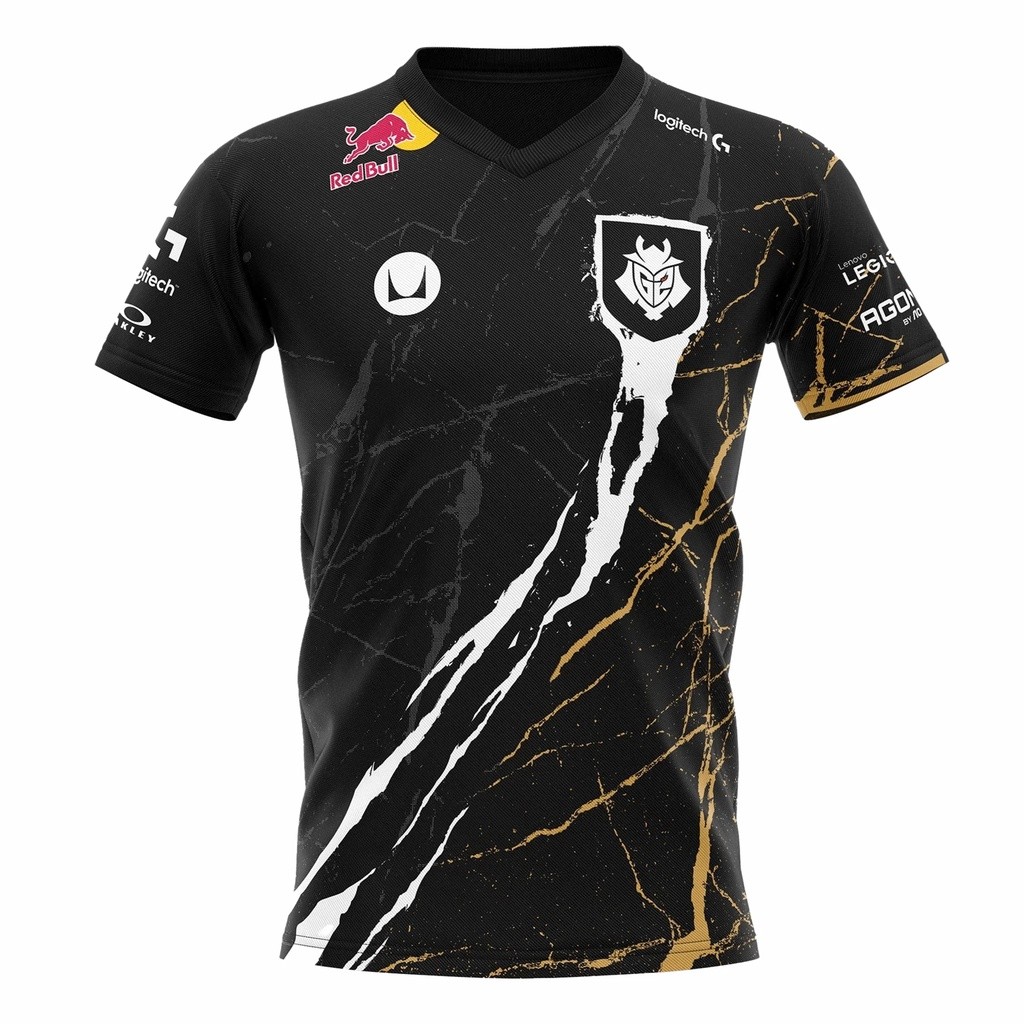 G2 ESPORTS-2023 Professional Set - เสื้อ HEL, เสื้อเกม CSGO, เสื้อยืดเกม PUBG Esports, Mens Street F