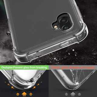 สําหรับ Samsung Galaxy Xcover 6 7 Pro ยืดหยุ่นซิลิโคนเหลวใสกึ่งโปร่งใส Anti-Yellowing ฝาครอบ 4 มุมกรณีเยลลี่