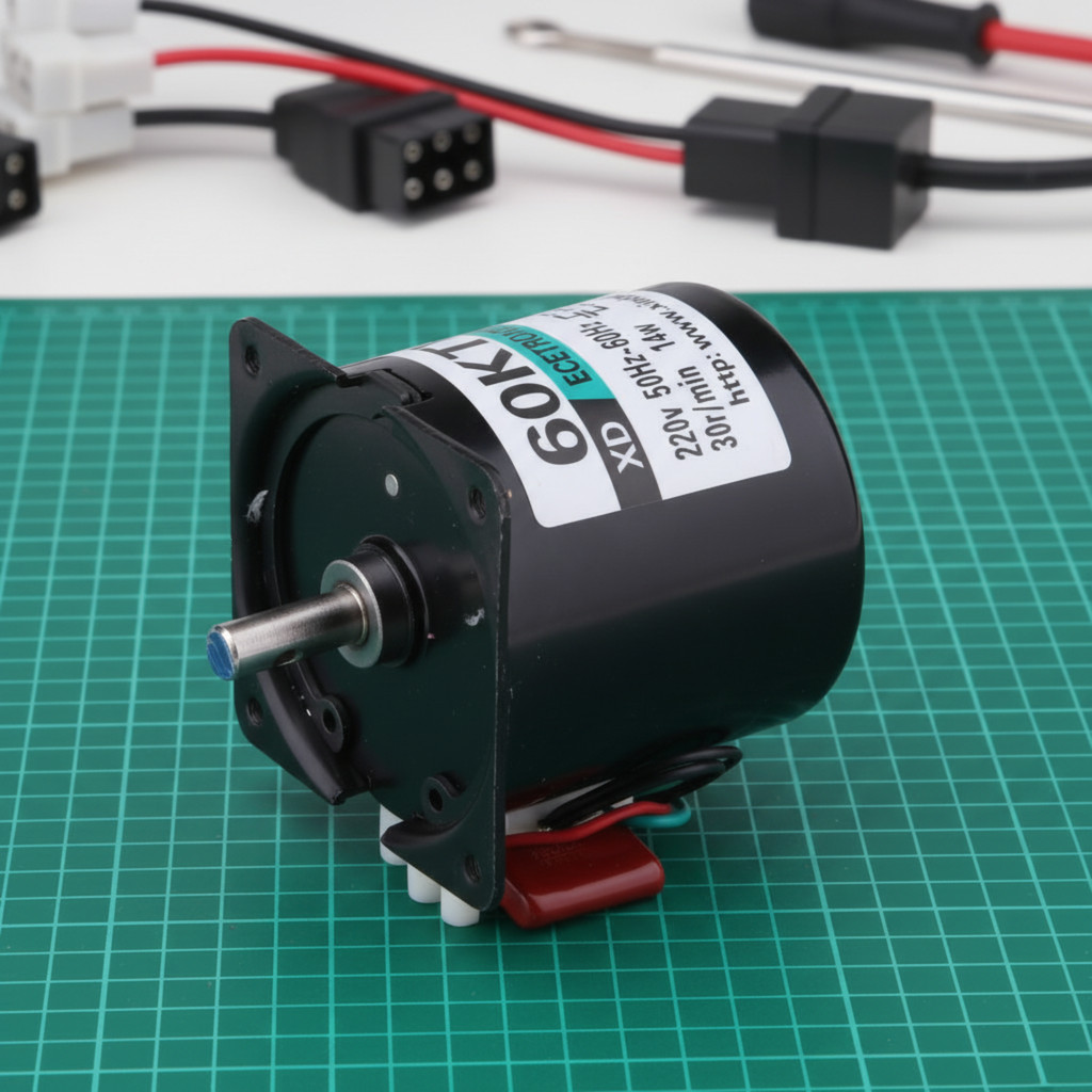 [ 60ktyz 220V 30RPM มอเตอร์ซิงโครนัสไฟฟ้าถาวร 50-60HZ