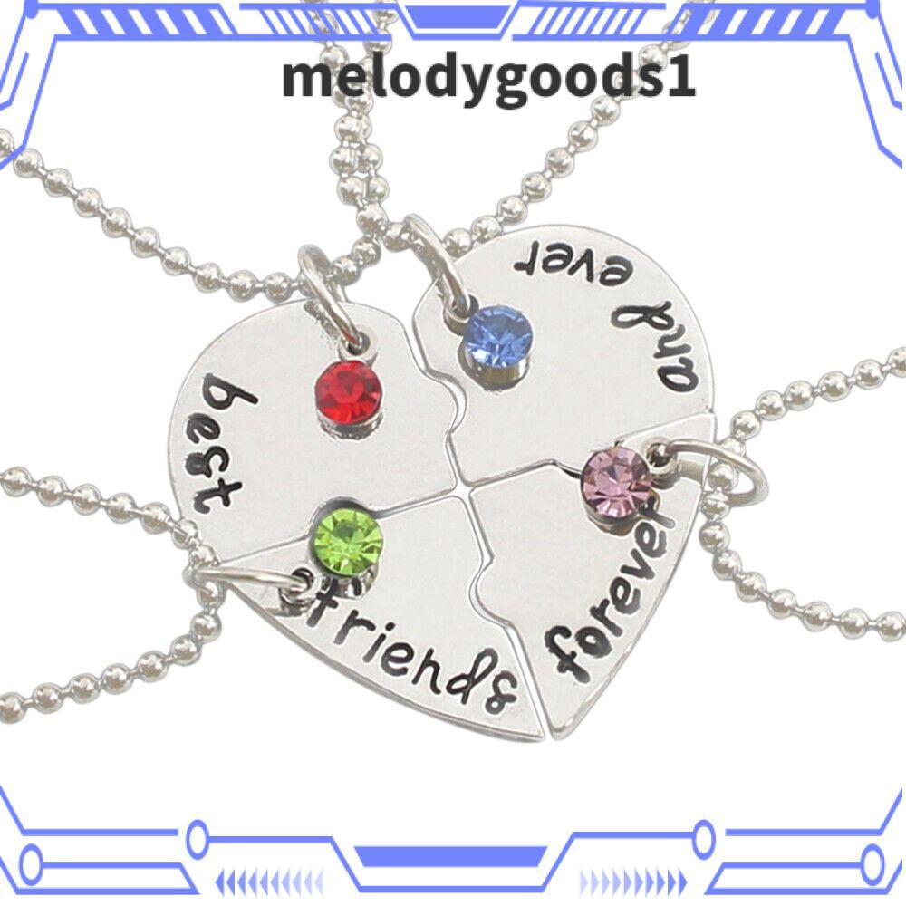 MELODYGOODS 4 Bff Friend Best Friend Froever Nice Gift Necklace