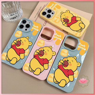 เคสไอโฟน 17 13 16 สำหรับ iPhone 17 11 13 16 12 Pro Max 15 14 6  Plus XR X XS หมีพูห์กินผึ้งหวาน