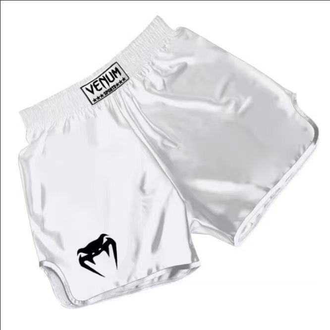 Veemon Muay Thai Shorts สำหรับฝึกฝนและการต่อสู้ เหมาะสำหรับผู้ชายและผู้หญิง