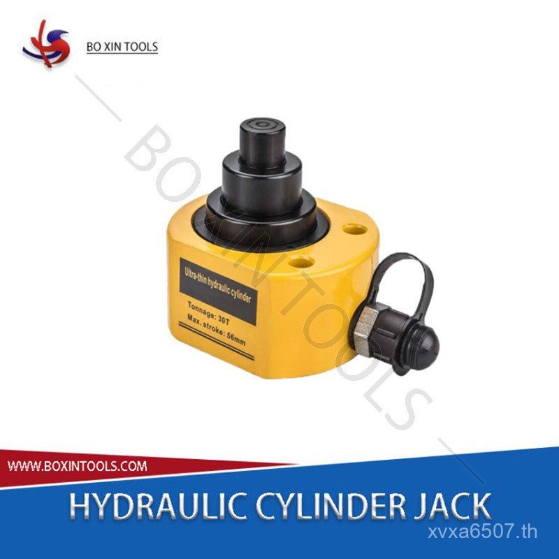 ไฮดรอลิก Ultra-Thin Non-500 กก.ด้านบนแยกกระบอก 500 กก.ด้านบนไฮดรอลิกรถ 10T-100T สั้นหลายส่วน TEO7