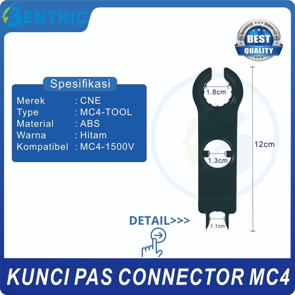 ชุดประแจ MC4 / MC4 ประแจขั้วต่อ 1500V. คุณภาพดีที่สุด