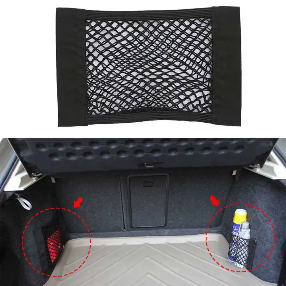For Citroen C4 C5 C3 C4l C3 Pluriel C4 Grand Picasso C6 Car Boot Trunk Seat Back Elastic Storage Net