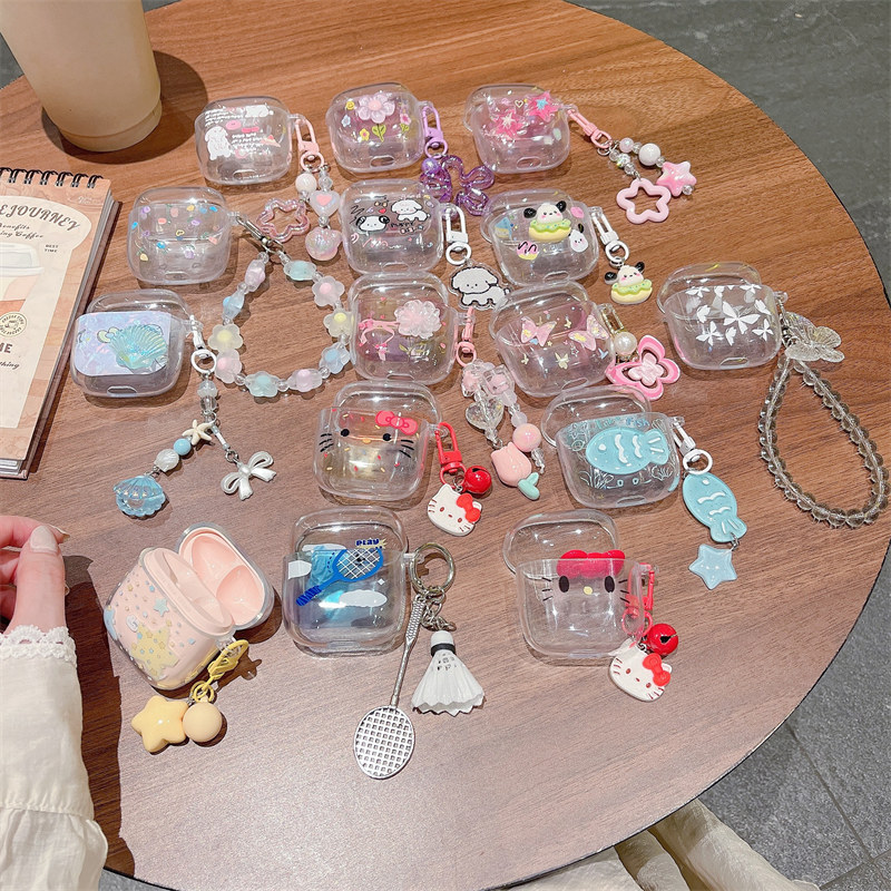 สําหรับ Edifer ZERO AIRPRO กรณีจี้หรูหราซิลิโคนอ่อนนุ่มฝาครอบป้องกันโปร่งใส