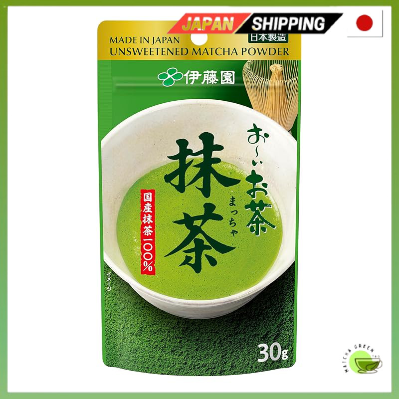 Ito En Oi Ocha Japanese Matcha (Resealable Stand-Up Pouch) Direct from JAPAN