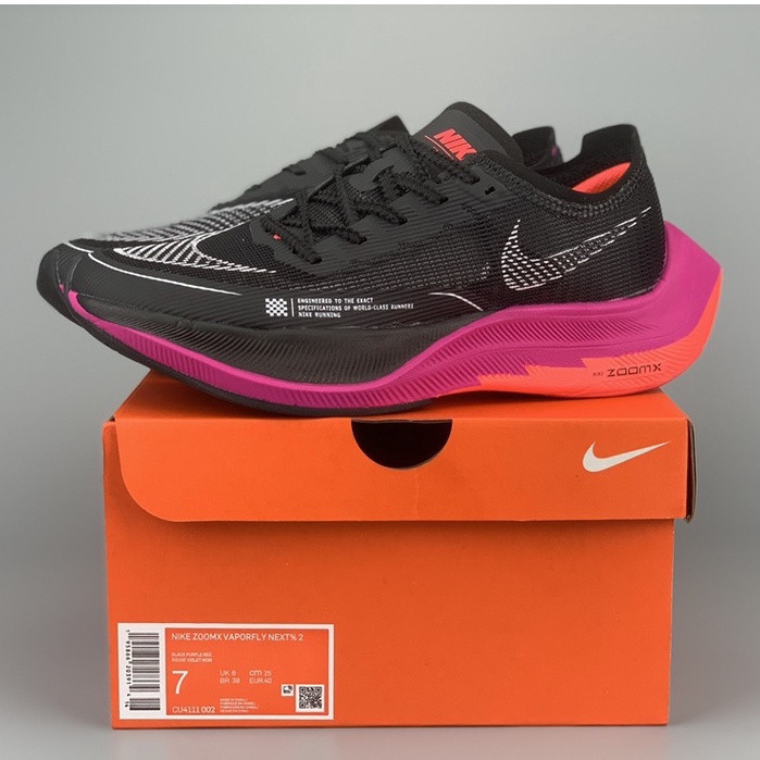 ZoomX Vaporfly Next% 2 รองเท้าวิ่งผู้ชายและผู้หญิง Ultralight Breathable Marath รองเท้ากีฬา ZoomX Va