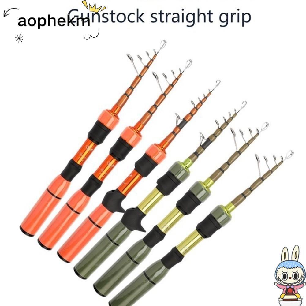 AOPHEKM UL Fishing Rod, Ultra-Fast Action Compact Contraction Bass Fishing Rod, Fishing Anti-Impact 