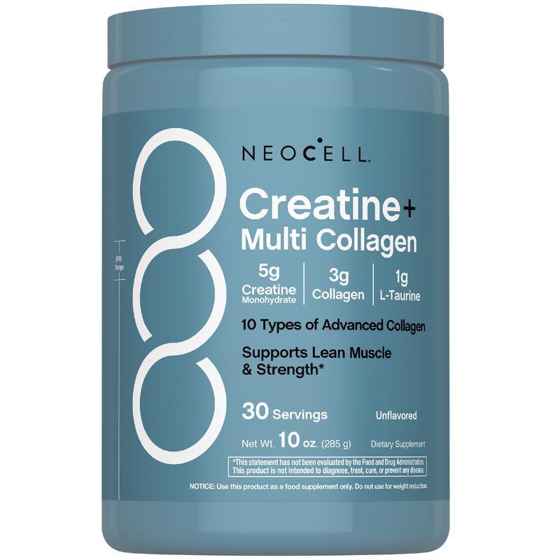 NeoCell Monohydrate Creatine Powder-30 เสิร์ฟ-บรรจุหลายคอลลาเจนเปปไทด์-ไม่มีกลิ่น-เหมาะสําหรับผู้หญิ