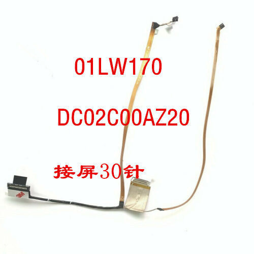 Lenovo E480 E490 R480 R490 สายหน้าจอจอแสดงผล 01LW170 DC02C00AZ00