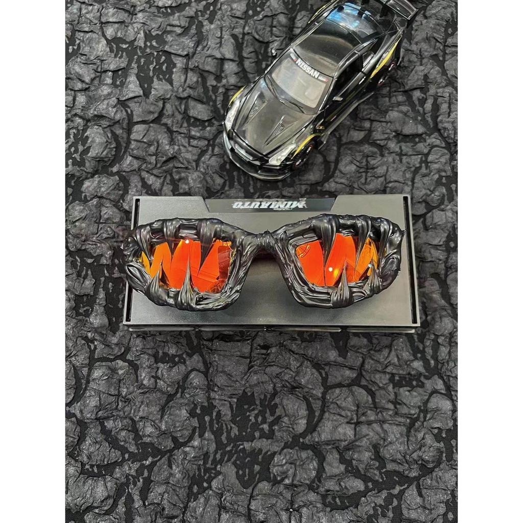 แว่นกันแดด Pi0neeR สไตล์ Hip Hop แบบ Polarized ในโทน Twilight