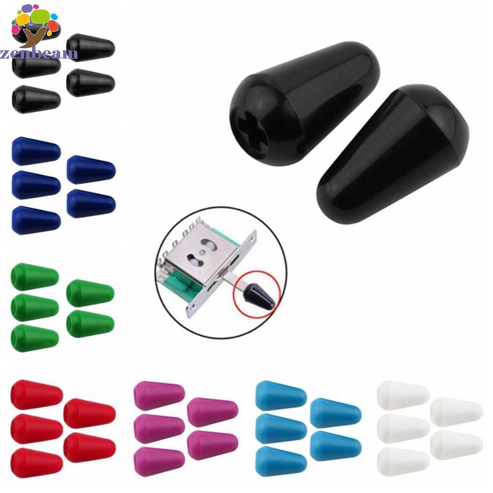 ZENBEAM 5 ชิ้นกีตาร์ไฟฟ้า Pickup Selector Tips, Pickup Selector Switch 5th Gear Guitar Switch Knob T