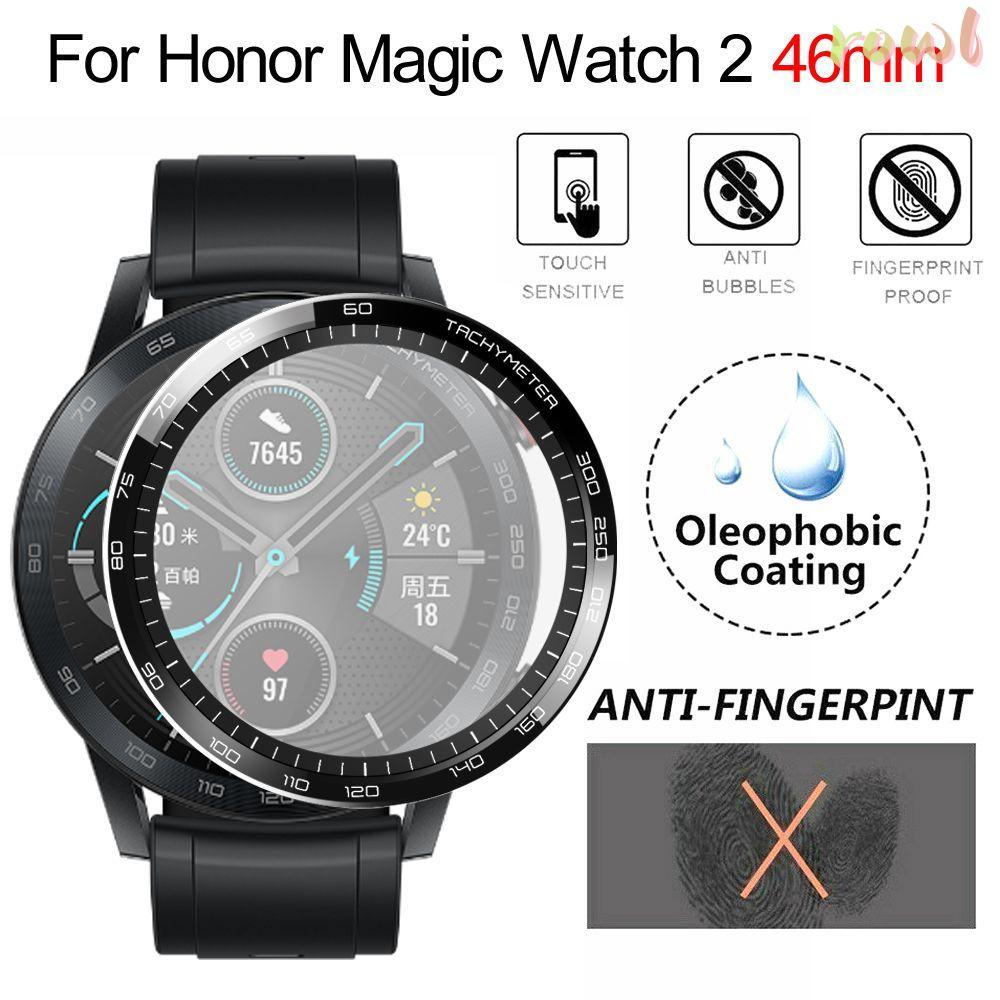 ROWL Full Cover Screen Protector Soft Ultra Thin HD รวมทุกอย่างสําหรับ Honor Magic watch 2 46 มม.