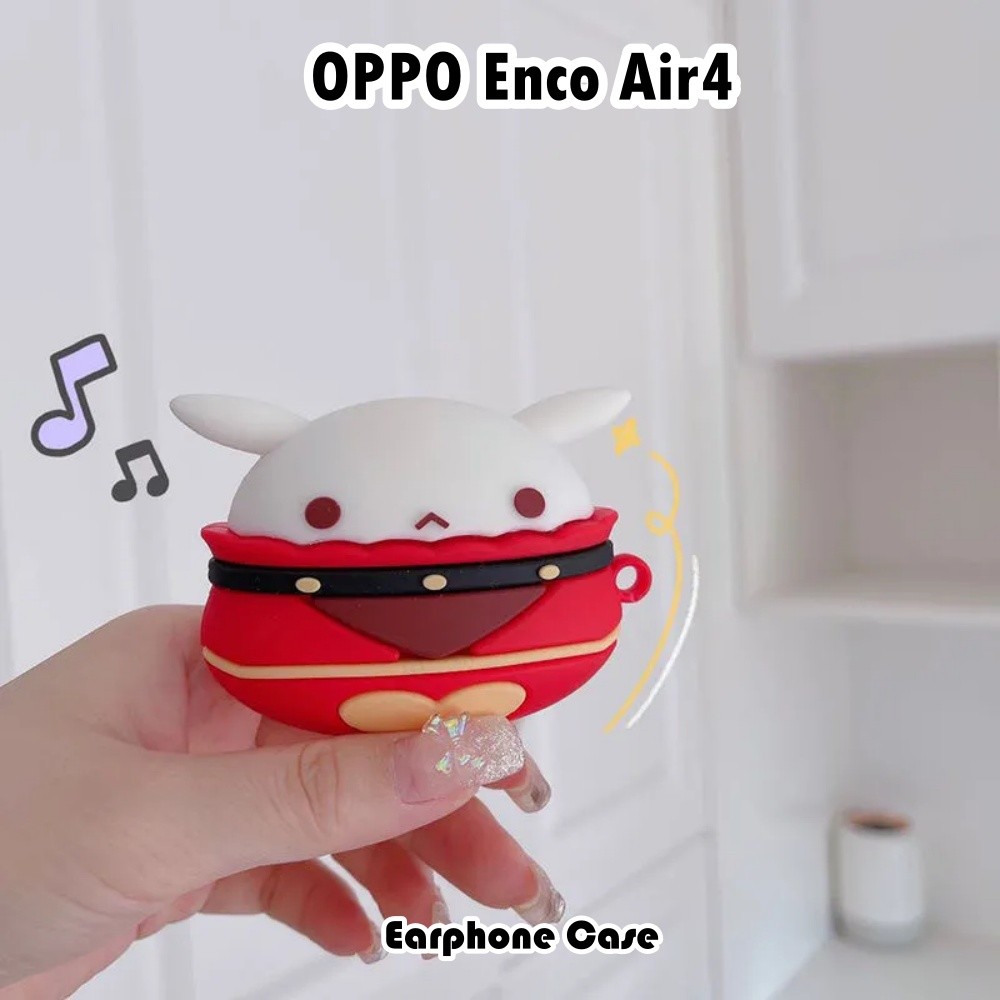 Trend FrontFor OPPO Enco Air4 Case Casing Soft Silicone Headphone Case Trend Cartoon