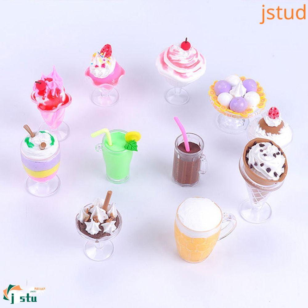 EDGAR ถ้วย 17 ชิ้น/เซ็ต Miniatures DIY ของเล่นแผ่น Goblets Dollhouse Decor