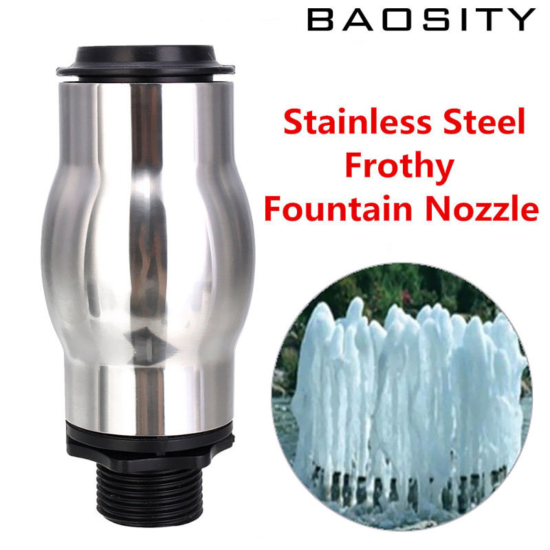 [Baosity] หัวฉีดน้ําพุสแตนเลส 1 จํานวนมาก DN25 60-180Kpa Bubble Nose 16cm