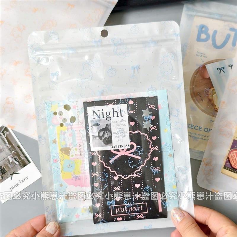 High-value ครีมหมี Ziplock ถุงบรรจุภัณฑ์ใส Outlet คู่มือขนาดใหญ่ความจุของขวัญของขวัญกระเป๋า High-val