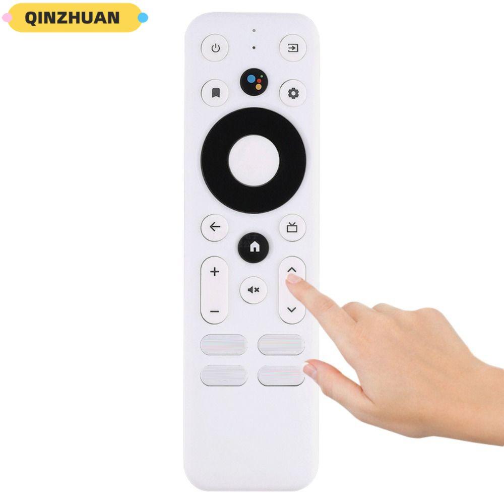 QINZHUAN รีโมทคอนโทรลทีวี, อเนกประสงค์ 4K Certified Voice Remote Control, เปลี่ยนมัลติฟังก์ชั่น Andr