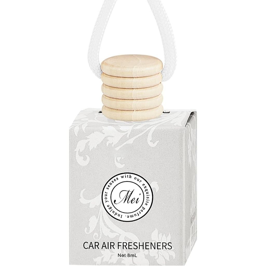 Car Air Freshener Diffuser, 8ML Aromatherapy Car Perfume, น้ํามันหอมระเหยธรรมชาติ Vent Clip Refreshe