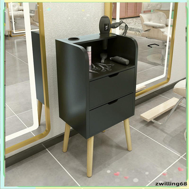 Barber shop tool cabinet hair salon special tool table hair salon shelf drawer type mirror table cab