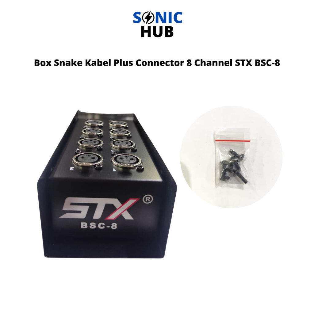 Box Snake Cable Plus Connector 8 Channel STX BSC-8