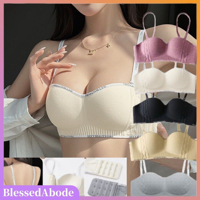 ชุดชั้นในไร้รอยต่อสำหรับผู้หญิง พุช업สำหรับคนหน้าอกเล็ก ไซส์ 32-38 A-C Cup