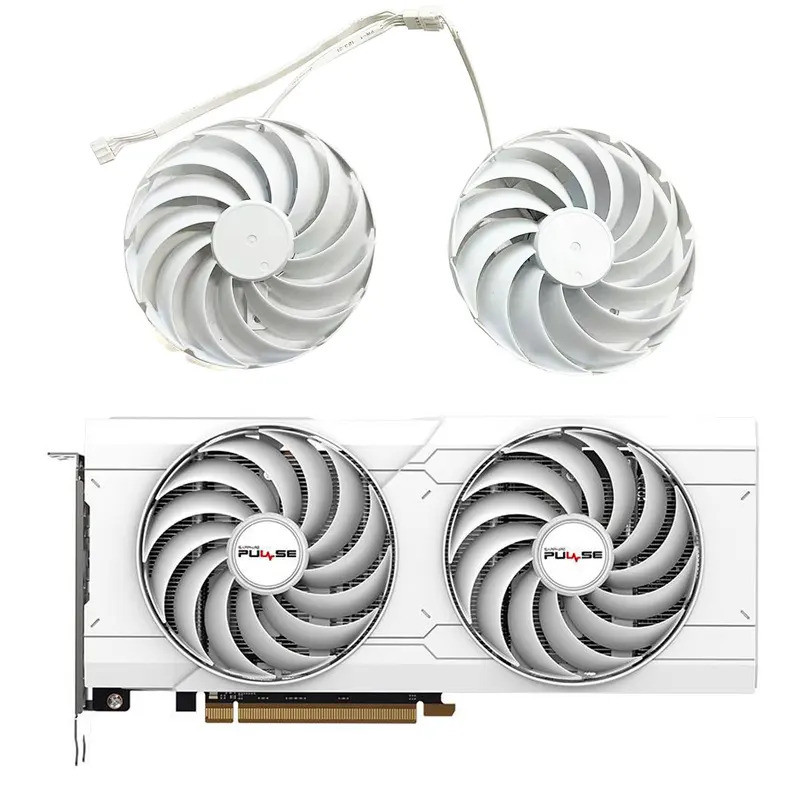 ยี่ห้อใหม่ Sapphire GPU พัดลม 95 มม.4PIN FDC10U12D9-C สําหรับ Sapphire RX 6750 GRE 12G D6 Polar Edit