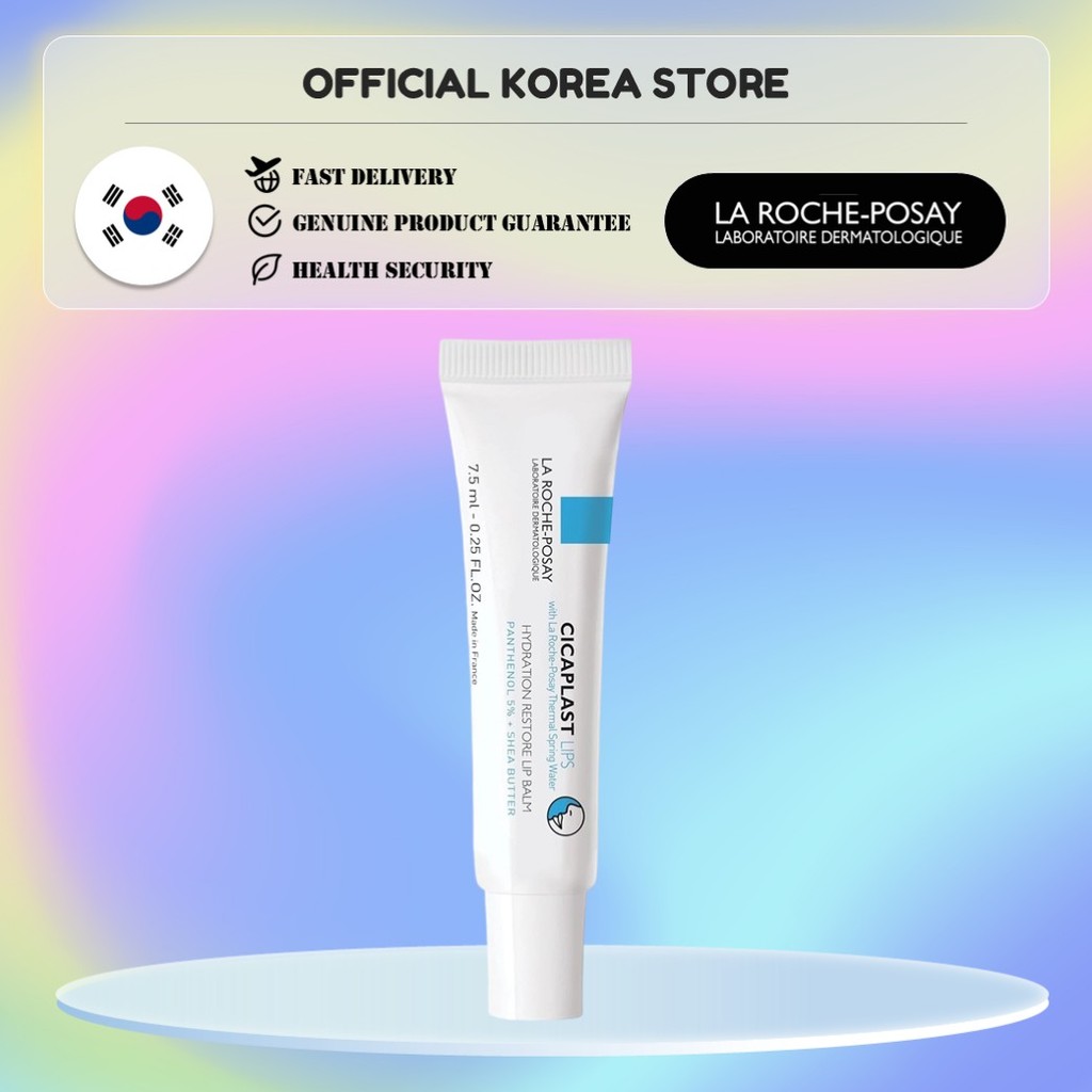 [La Roche-Posay] Cicaplast Lip Balm B5,7.5ml / จากเกาหลี