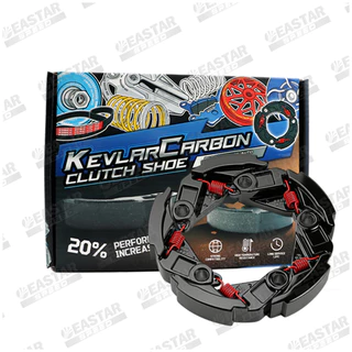 คลัตช์คาร์บอนผสมเส้นใยทองแดง XMAX (B74) 5 ชิ้น XMAX 250/XMAX 300/FORZA 350 คาร์บอน Kevlar