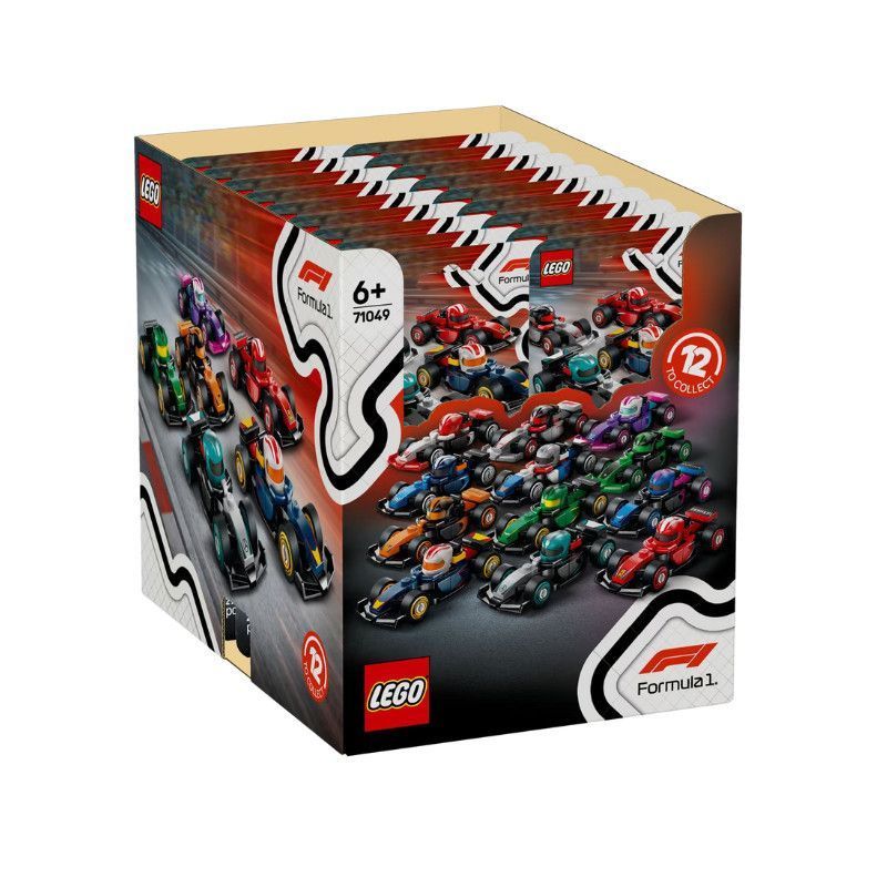 ของแท้ 71049 Lego f1 Draw Draw Music Racing Original Box Collection Limited Edition Minifigure Build