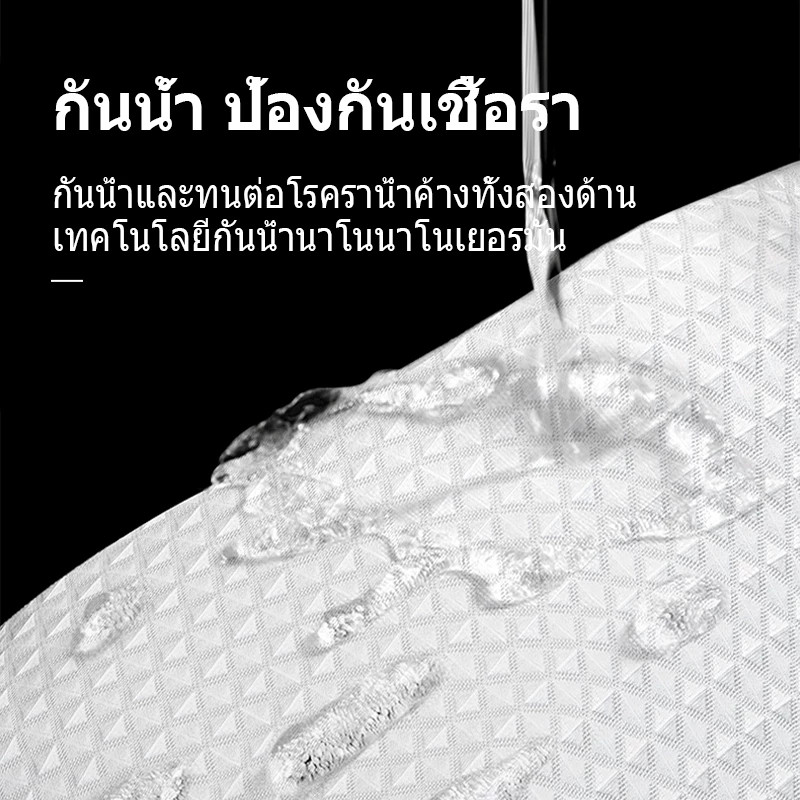 Hut Homey ม่านอาบน้ำ วาฟเฟิลม่านห้องน้ำ ผ้าม่าน ม่านห้องน้ำ shower curtain ผ้าม่านกั้นในห้องน้ำ ม่านประตู ม่านกันแสง - รูปที่ 4
