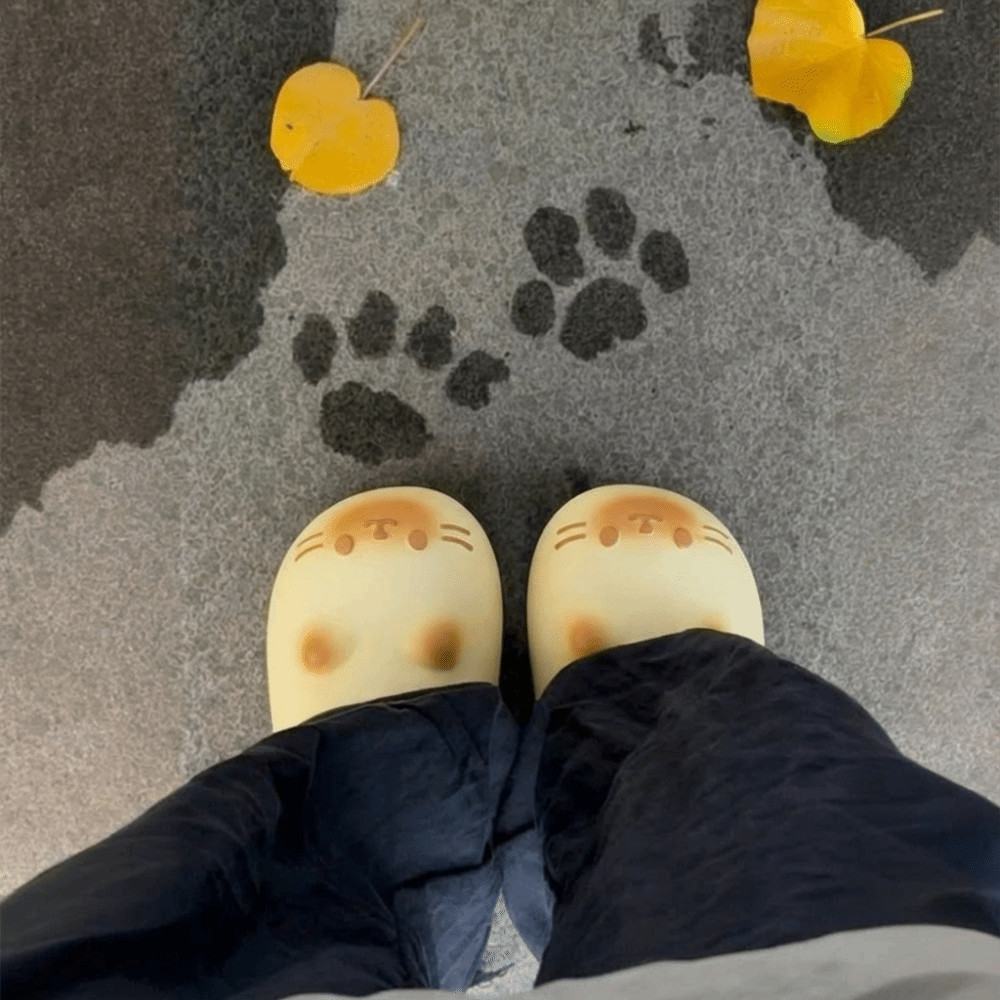 รองเท้าแตะแมวนิ้วปิด COLLARESS กันน้ำ อบอุ่น น่ารัก เหมาะสำหรับแมว Indo และ Outdoor - รูปที่ 2