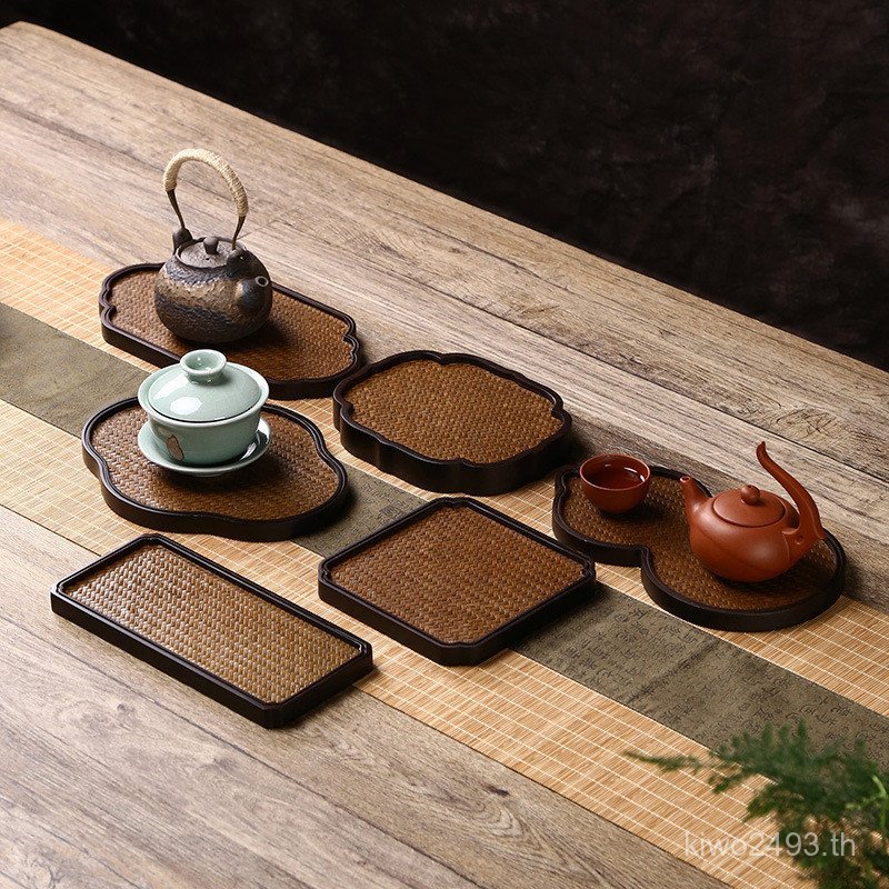 ไม้ไผ่ทอเสื่อก๋วยเตี๋ยวไม้ไผ่หม้อเฉิงถาดจ18ไม้ไผ่หนักโต๊ะน้ําชาขนาดเล็กแห้งทําตารางครัวเรือนเพลงเสื่