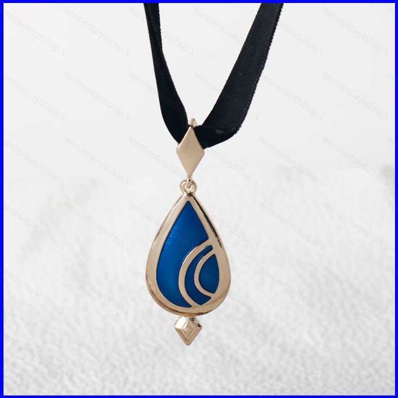 G2P Genshin Impact Furina สร้อยคอ Vision อะนิเมะ Focalors จี้คอสเพลย์ดวงตาพระเจ้าแฟชั่นอุปกรณ์เสริมข