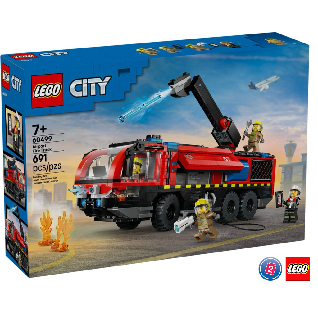 เลโก้ LEGO City 60499 Airport Fire Truck