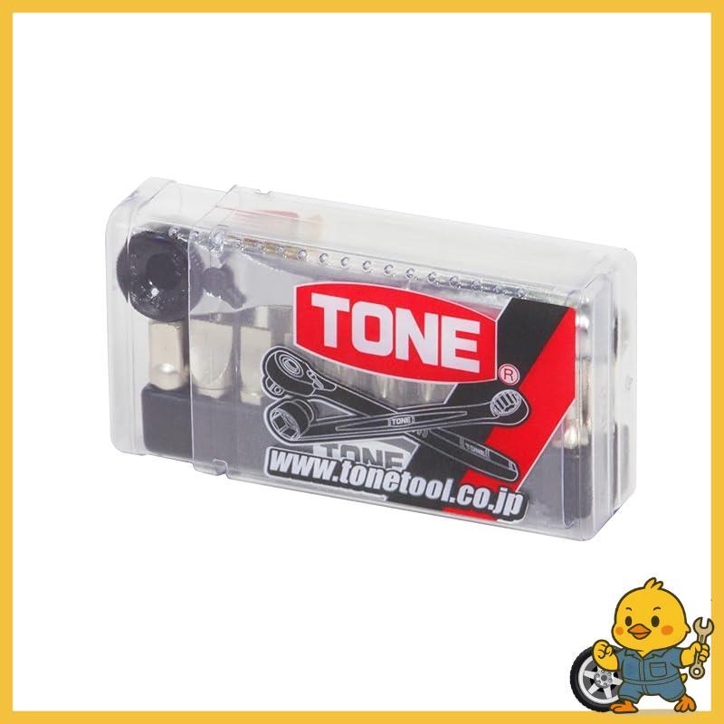 TONE Bit Ratchet Set BRS20C Bit Insert &6.35mm(1/4") Clear Contents 22 pieces