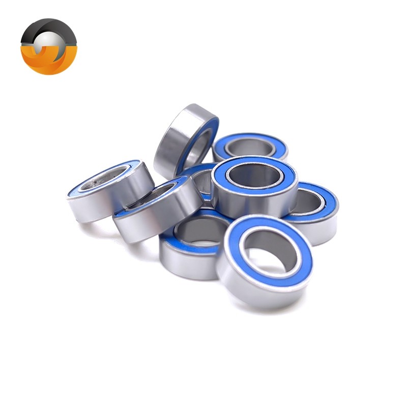 5Pcs MR95-2RS MR95 RS ABEC-7 5x9x3 mm Bearing Steel Deep Groove Ball Bearings Blue Sealed