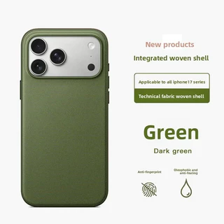 คุณภาพสูงเทคโนโลยีต้นฉบับทอเคสโทรศัพท์เข้ากันได้สําหรับ IPhone 17promax 16promax 15 14 13 Pro Max 17 Air อย่างเป็นทางการสําหรับฝาครอบแม่เหล็ก